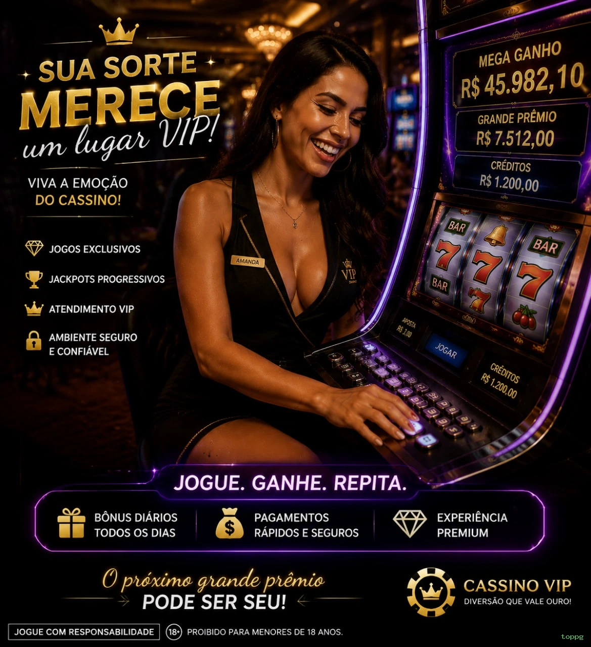 Cassino toppg - mesas ao vivo e jogos